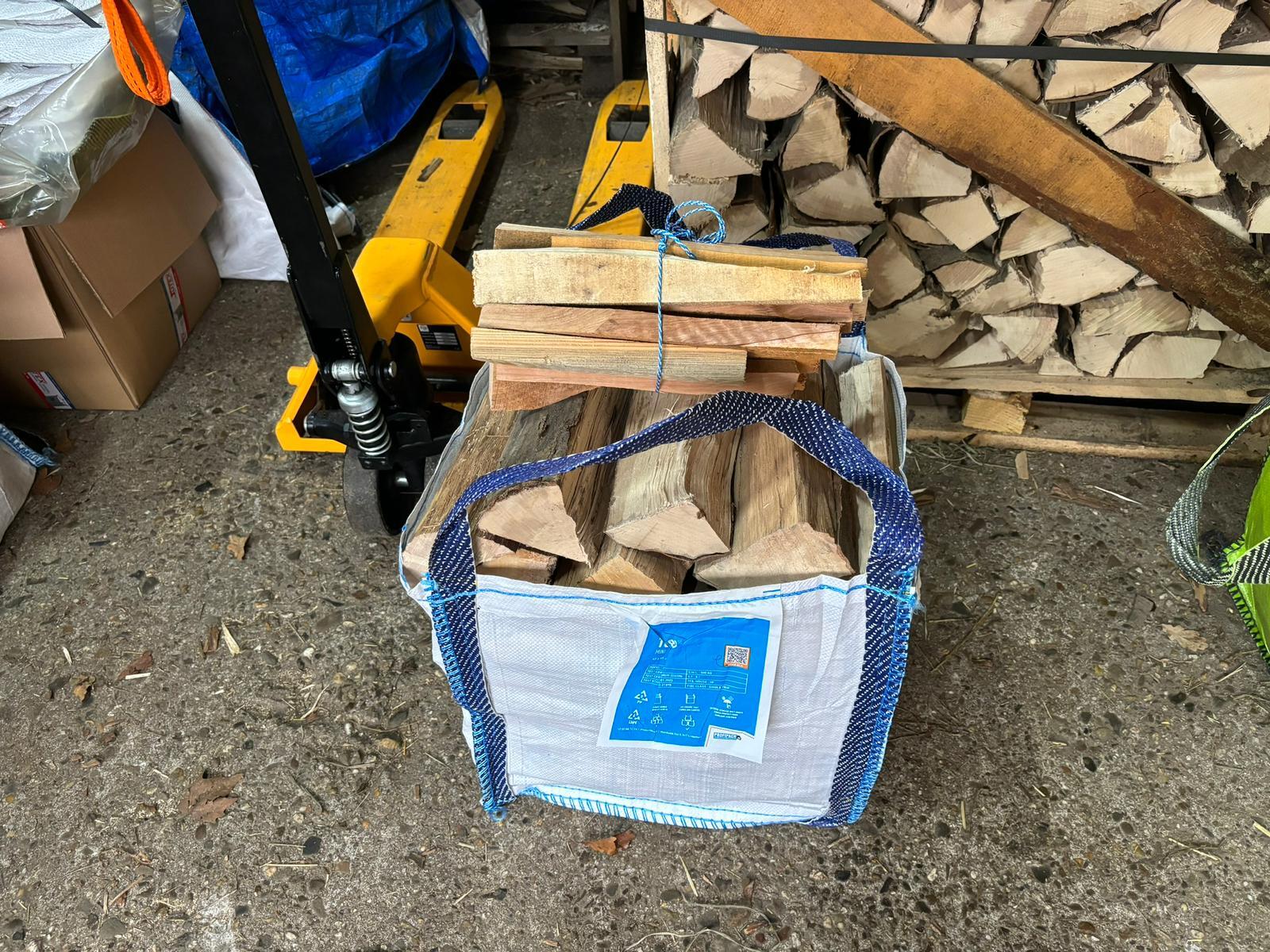 Mini bag haardhout 45 kilo ovengedroogd